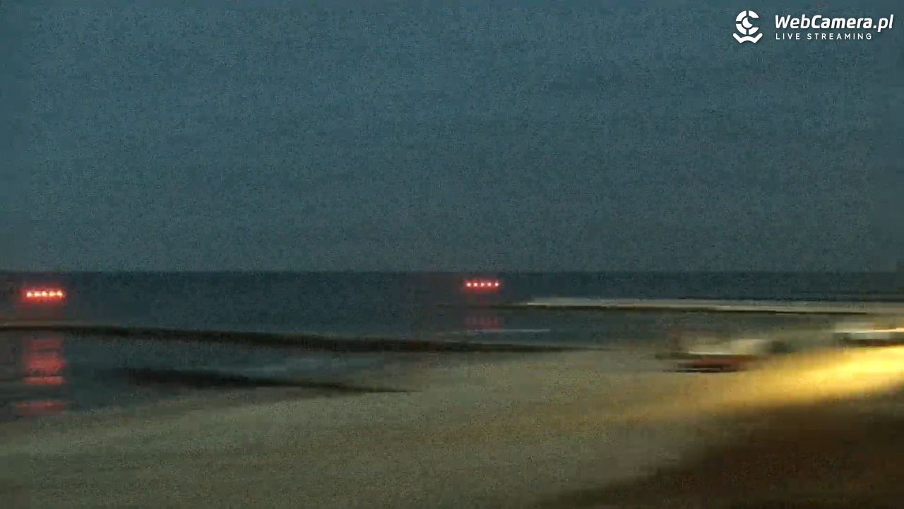 NIECHORZE - widok na plażę i morze - 04 listopad 2025, 16:56