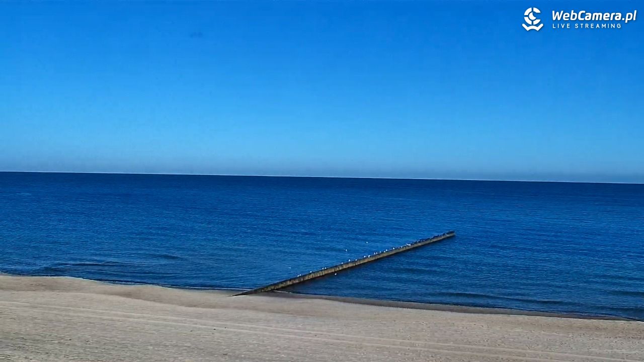 NIECHORZE - widok na plażę i morze - 27 wresień 2026, 10:00