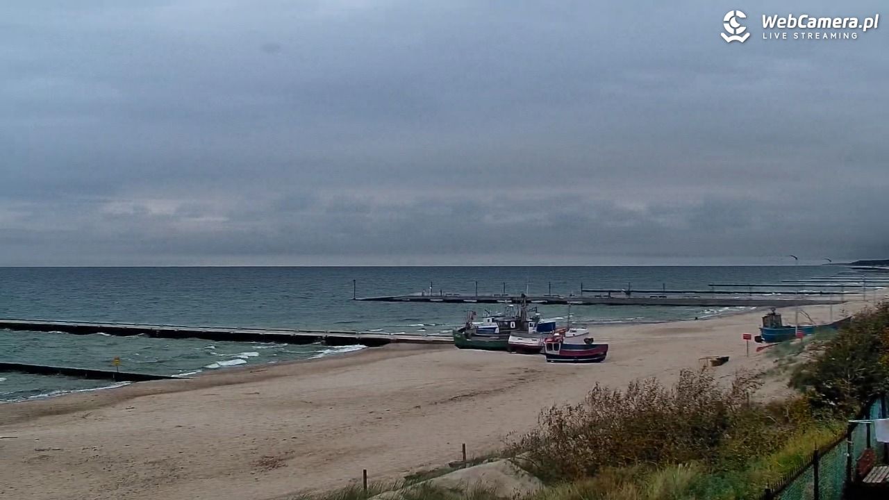 NIECHORZE - widok na plażę i morze - 02 październik 2026, 17:47