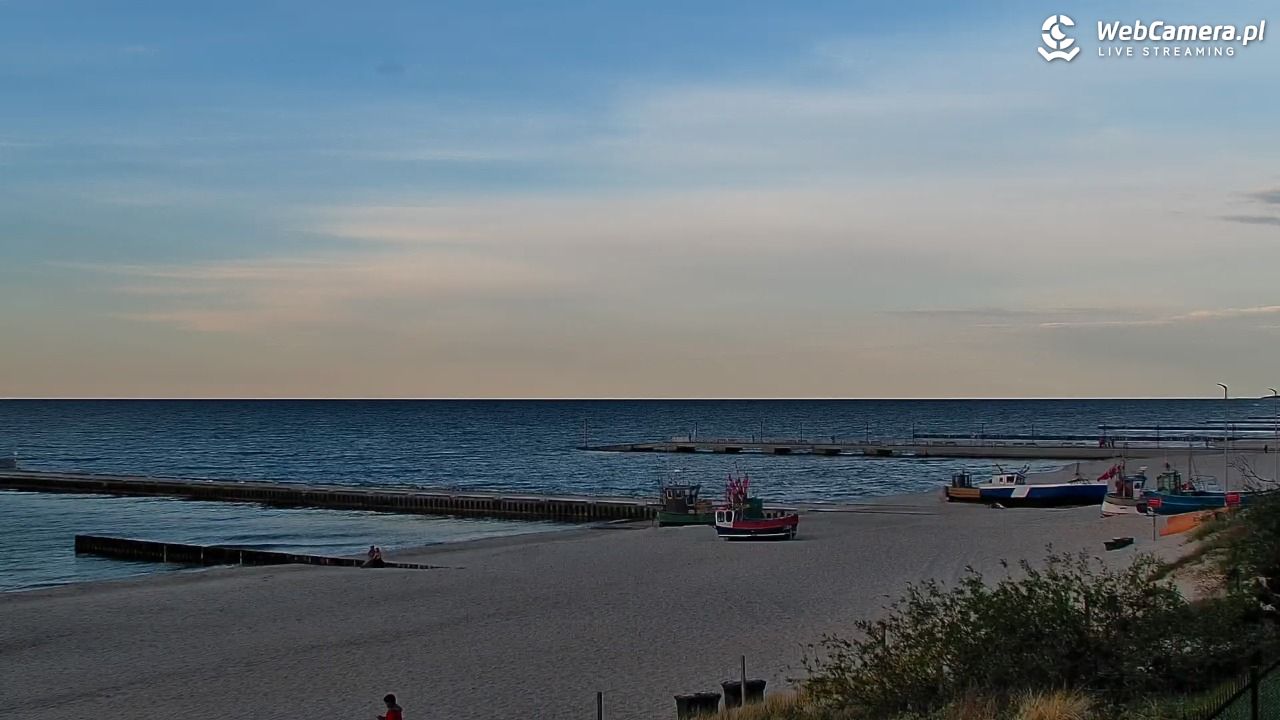 NIECHORZE - widok na plażę i morze - 17 maj 2026, 19:53
