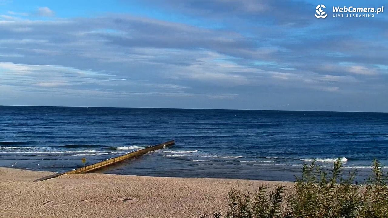 NIECHORZE - widok na plażę i morze - 16 wresień 2025, 07:49