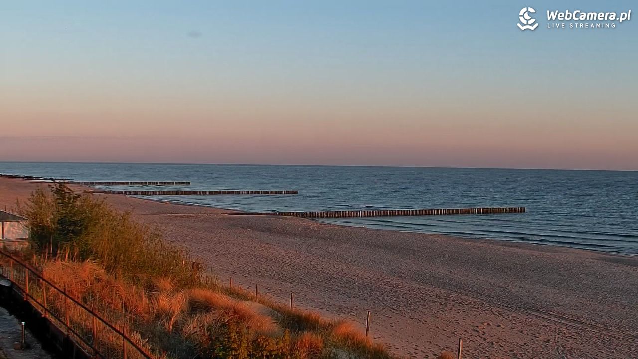 NIECHORZE - widok na plażę i morze - 17 maj 2026, 05:16