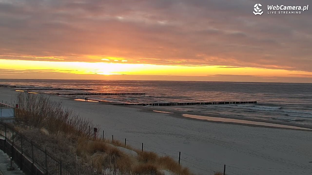 NIECHORZE - widok na plażę i morze - 03 kwiecień 2026, 19:35
