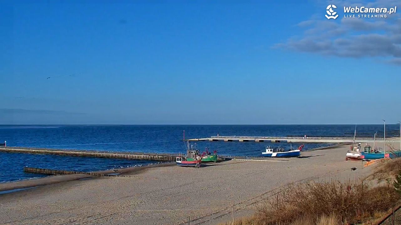 NIECHORZE - widok na plażę i morze - 29 marzec 2026, 18:03