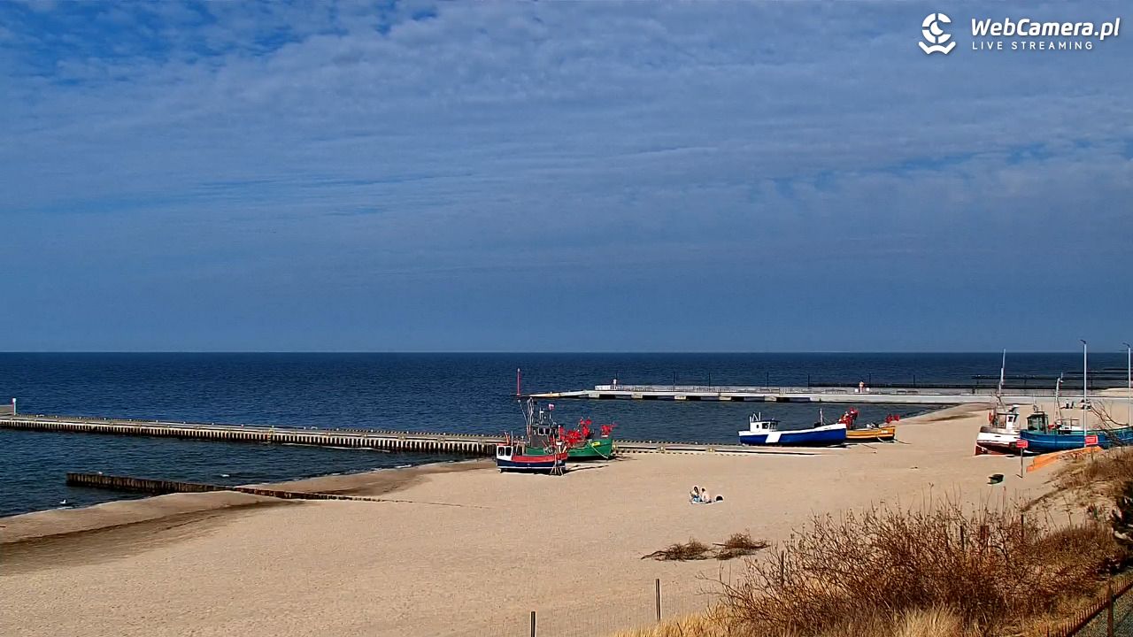 NIECHORZE - widok na plażę i morze - 02 kwiecień 2026, 16:19