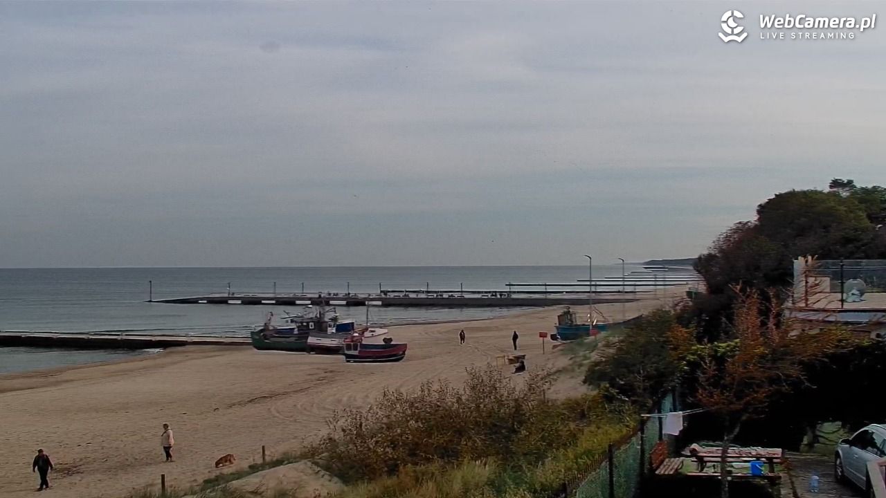 NIECHORZE - widok na plażę i morze - 02 październik 2026, 10:28