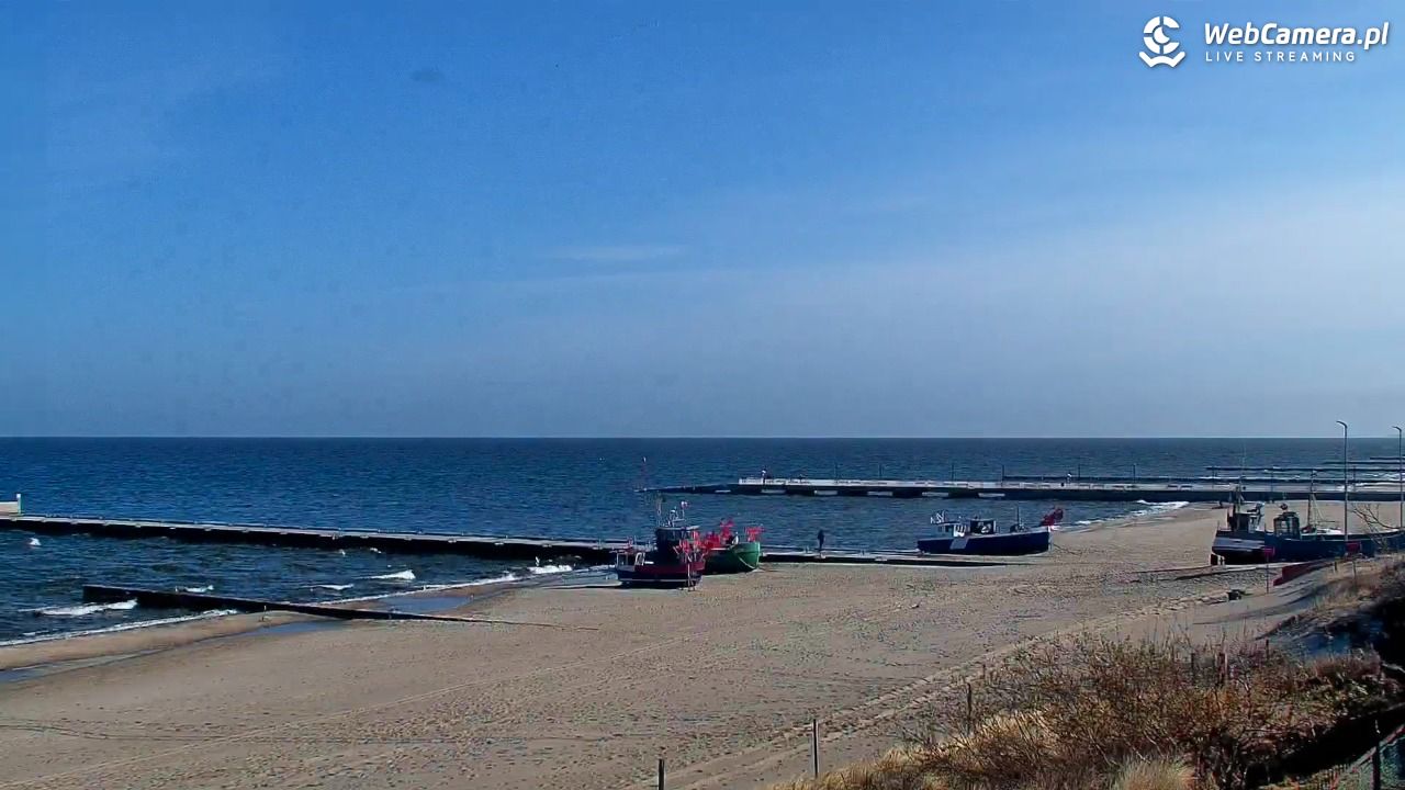 NIECHORZE - widok na plażę i morze - 29 marzec 2026, 10:21