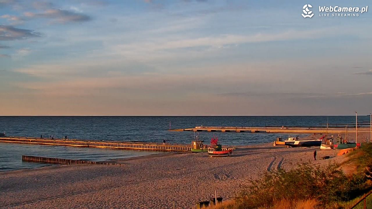 NIECHORZE - widok na plażę i morze - 17 maj 2026, 20:24
