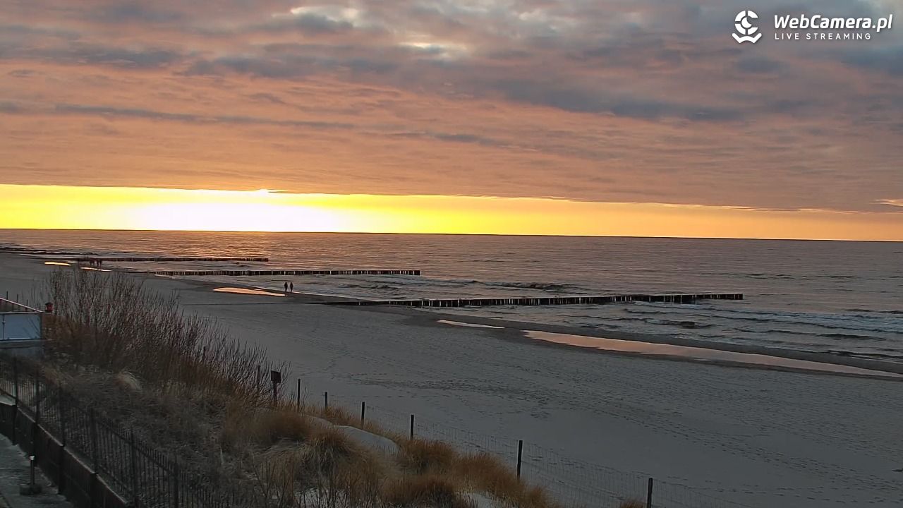 NIECHORZE - widok na plażę i morze - 03 kwiecień 2026, 19:18