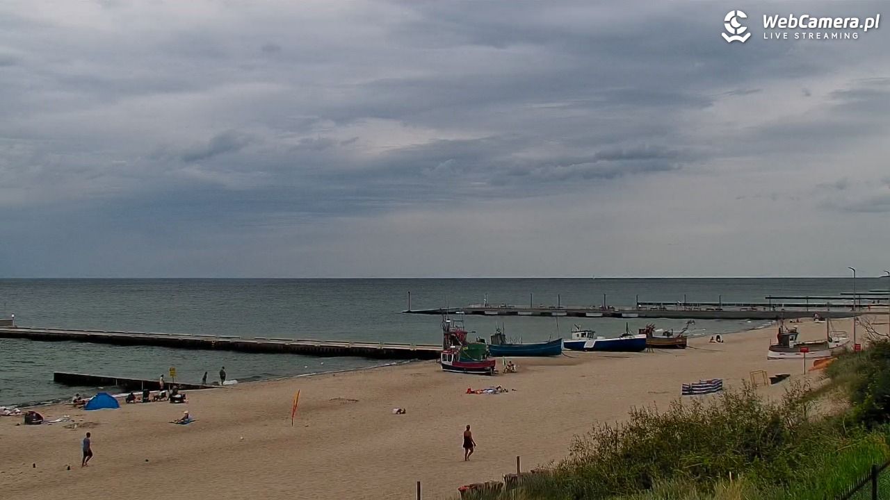 NIECHORZE - widok na plażę i morze - 02 lipiec 2026, 16:33