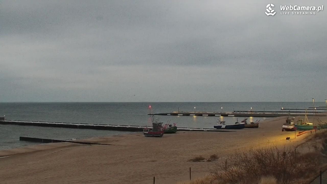 NIECHORZE - widok na plażę i morze - 04 kwiecień 2026, 06:09