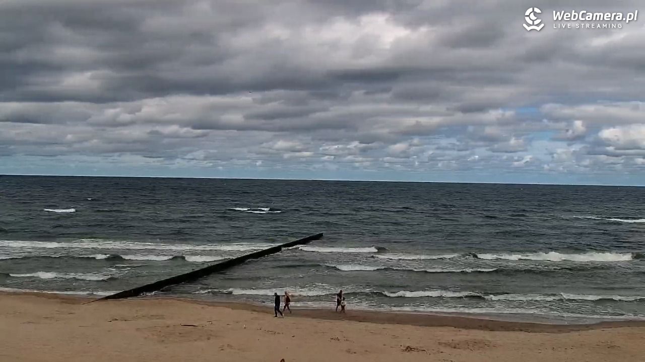 NIECHORZE - widok na plażę i morze - 16 sierpień 2026, 11:36