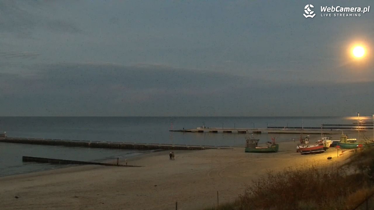 NIECHORZE - widok na plażę i morze - 05 listopad 2025, 16:48