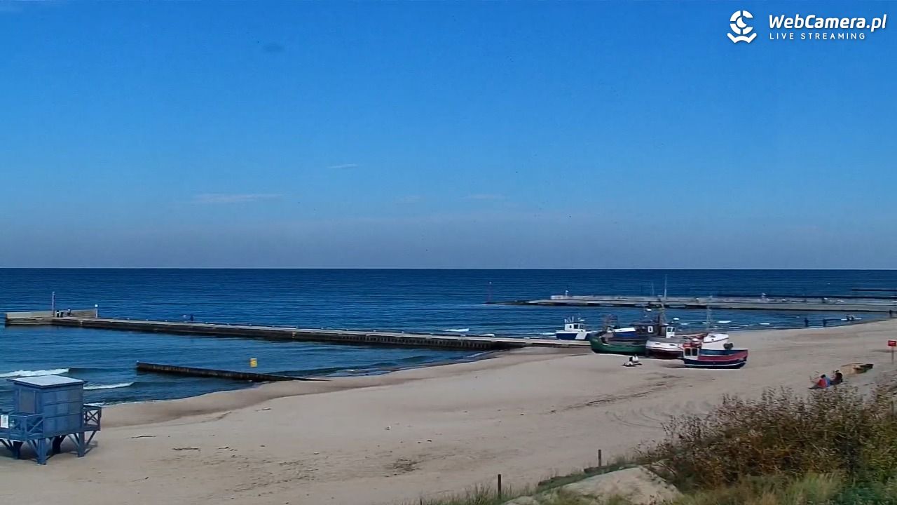 NIECHORZE - widok na plażę i morze - 01 październik 2026, 13:56