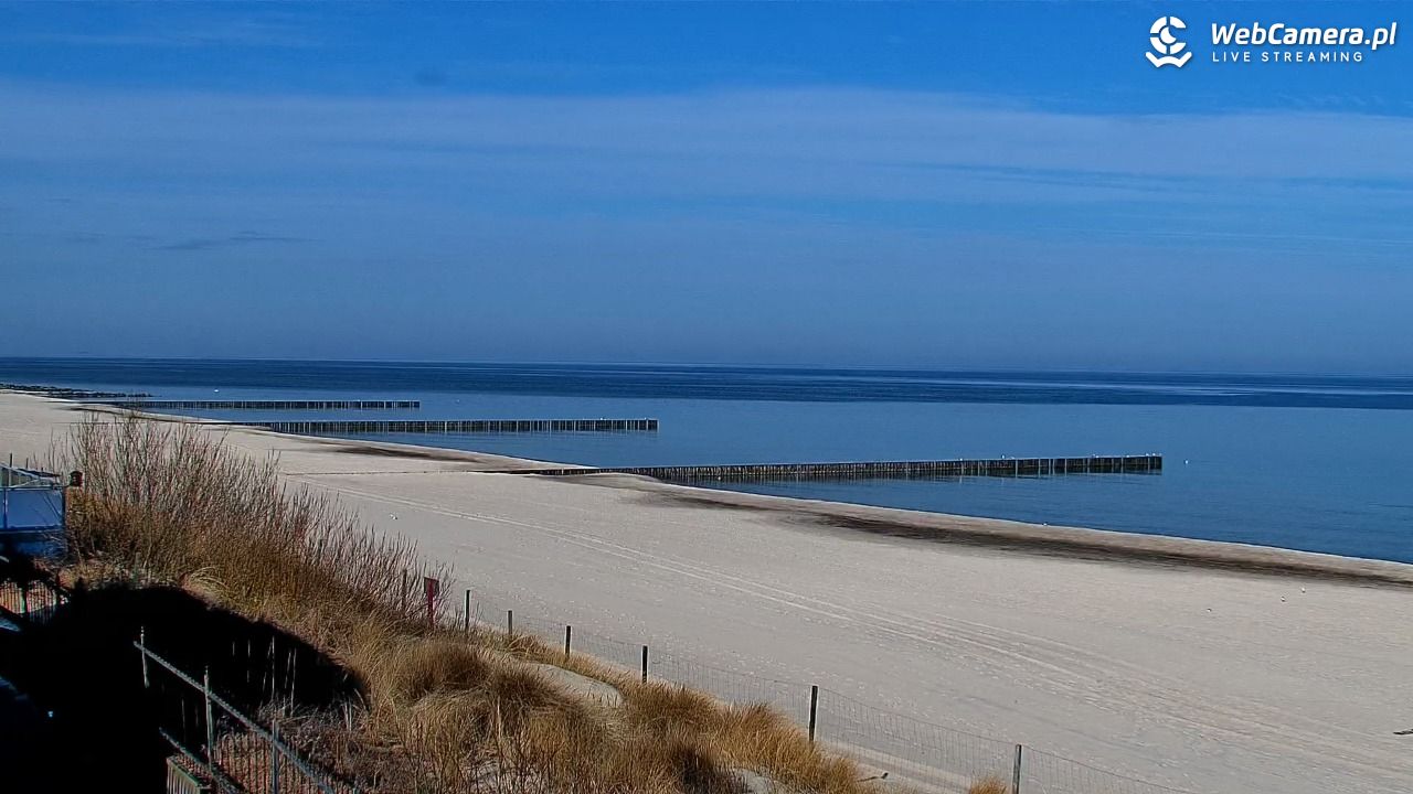 NIECHORZE - widok na plażę i morze - 02 kwiecień 2026, 10:24