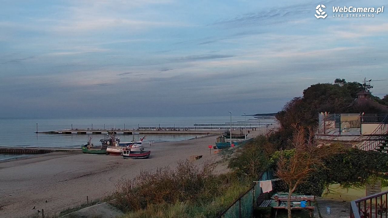 NIECHORZE - widok na plażę i morze - 28 wresień 2026, 18:25