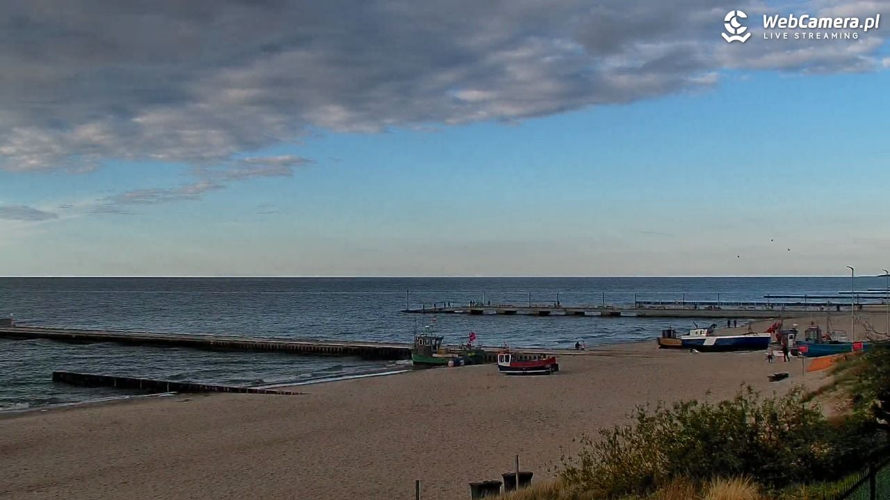 NIECHORZE - widok na plażę i morze - 16 maj 2026, 19:07