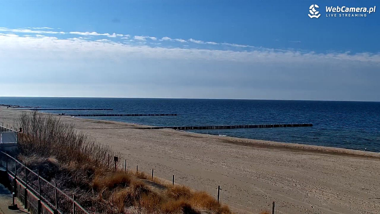 NIECHORZE - widok na plażę i morze - 02 kwiecień 2026, 16:14