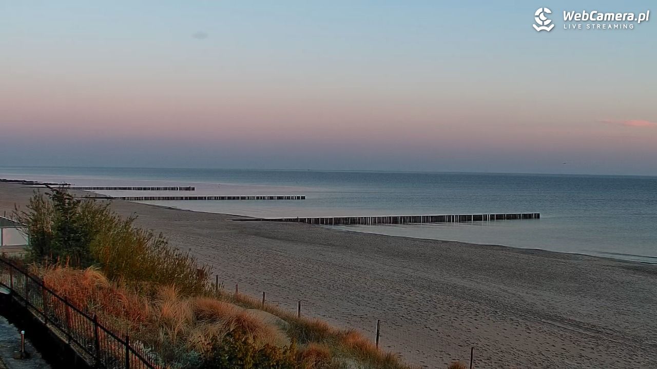 NIECHORZE - widok na plażę i morze - 16 maj 2026, 05:02