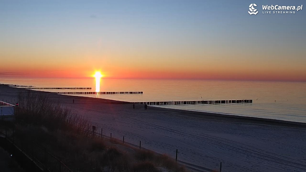 NIECHORZE - widok na plażę i morze - 01 kwiecień 2026, 19:31