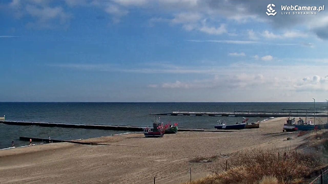 NIECHORZE - widok na plażę i morze - 04 kwiecień 2026, 09:14