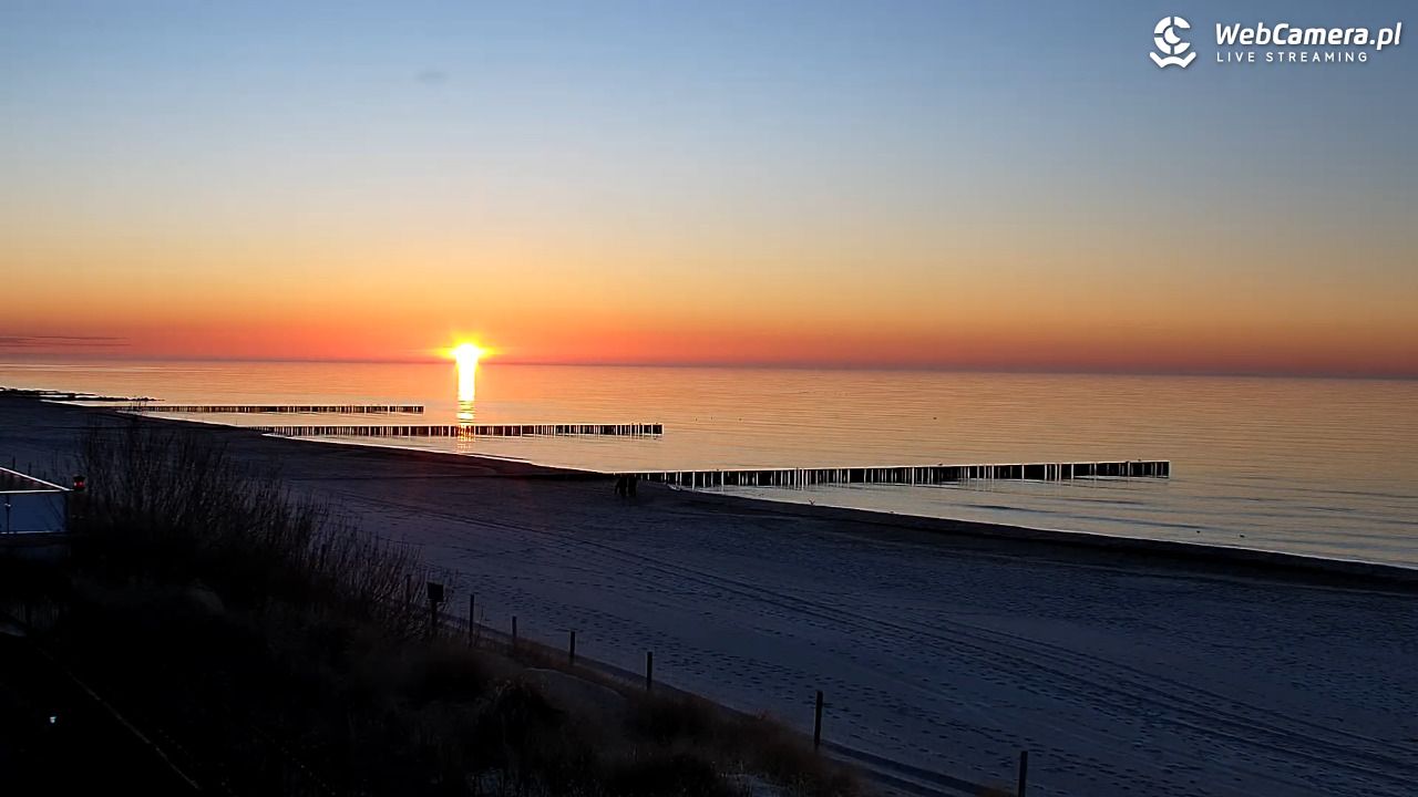 NIECHORZE - widok na plażę i morze - 01 kwiecień 2026, 19:33