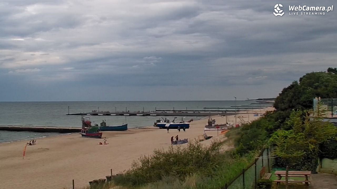 NIECHORZE - widok na plażę i morze - 02 lipiec 2026, 17:09