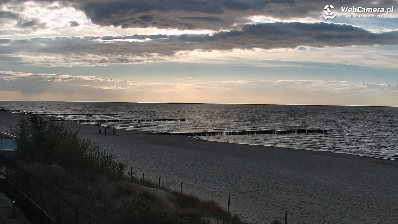 NIECHORZE - widok na plażę i morze - 16 maj 2026, 19:02