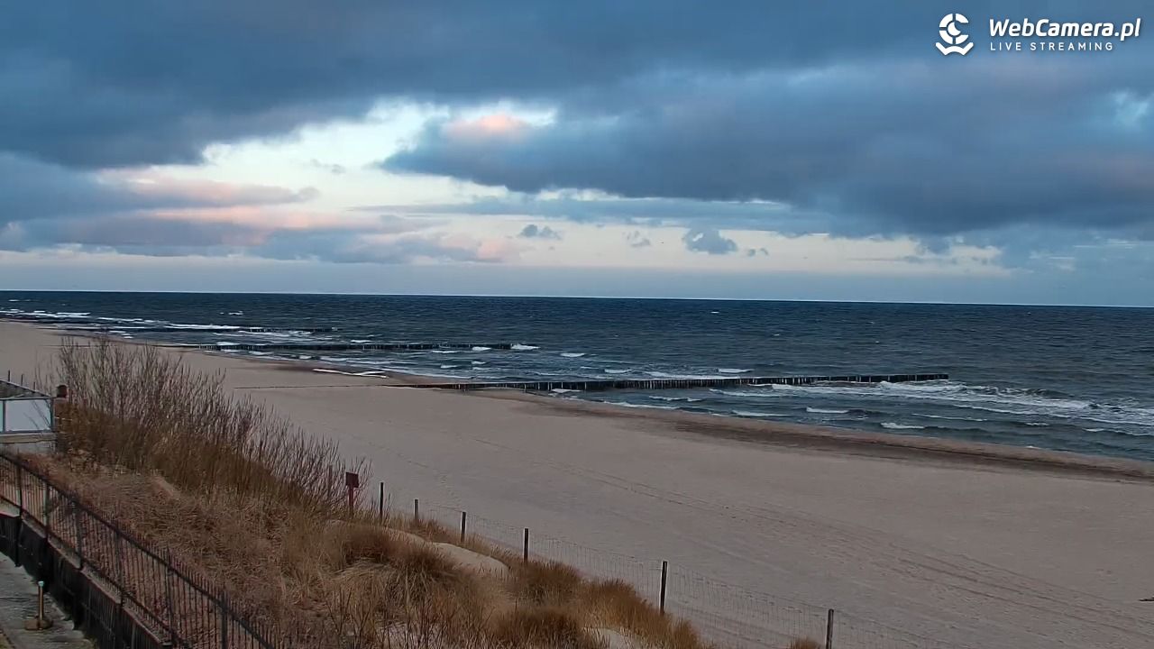 NIECHORZE - widok na plażę i morze - 03 kwiecień 2026, 06:47
