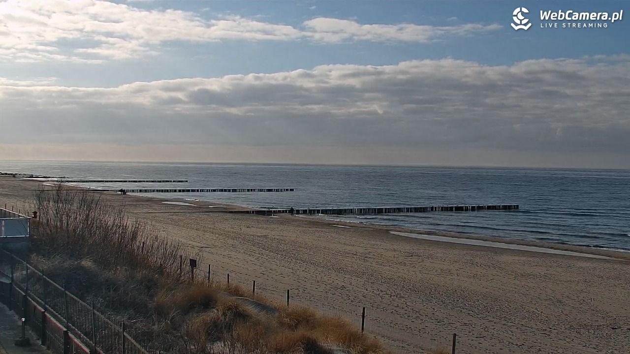 NIECHORZE - widok na plażę i morze - 29 marzec 2026, 16:46