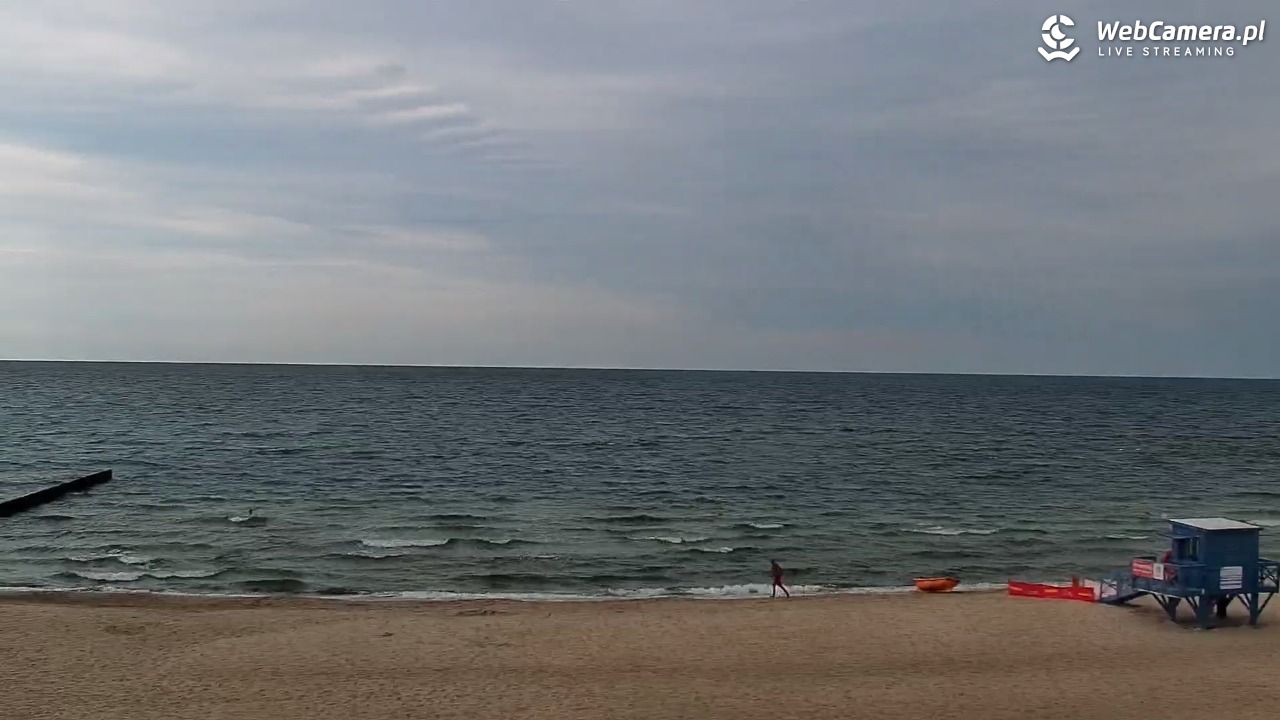 NIECHORZE - widok na plażę i morze - 01 lipiec 2026, 16:26