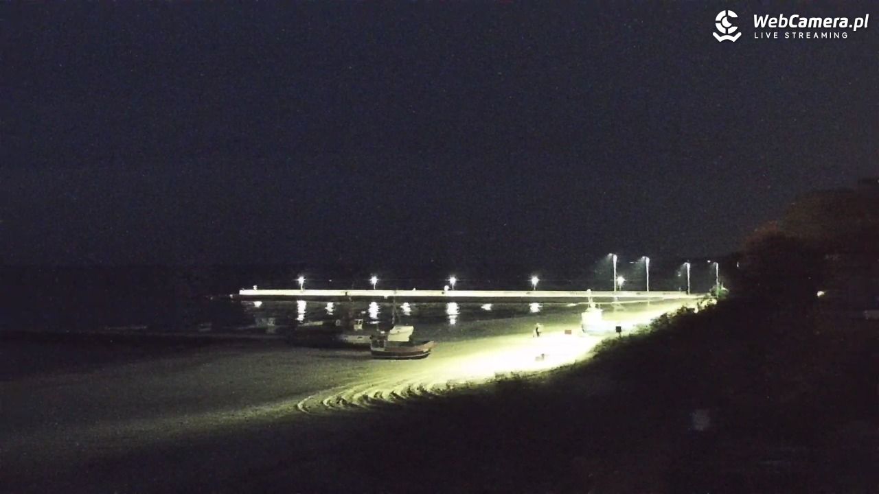 NIECHORZE - widok na plażę i morze - 01 październik 2026, 19:34