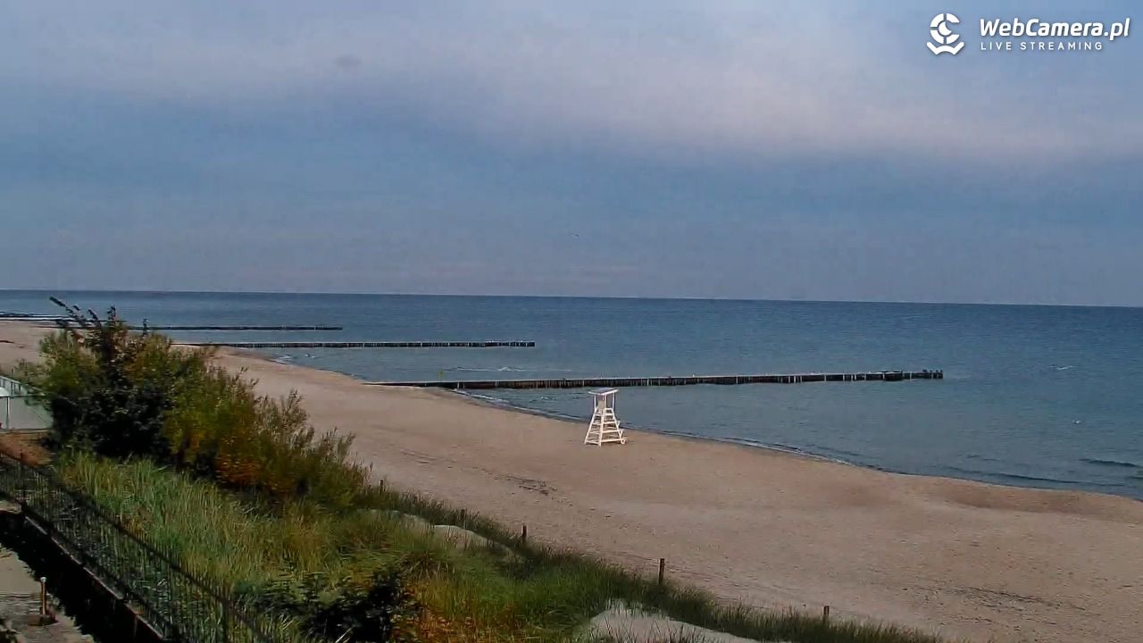 NIECHORZE - widok na plażę i morze - 30 wresień 2026, 07:26