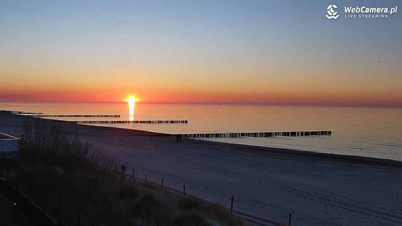 NIECHORZE - widok na plażę i morze - 01 kwiecień 2026, 19:33