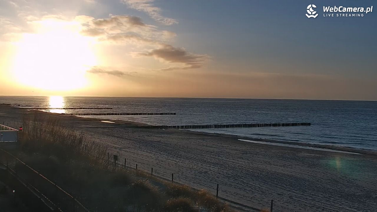 NIECHORZE - widok na plażę i morze - 29 marzec 2026, 18:56