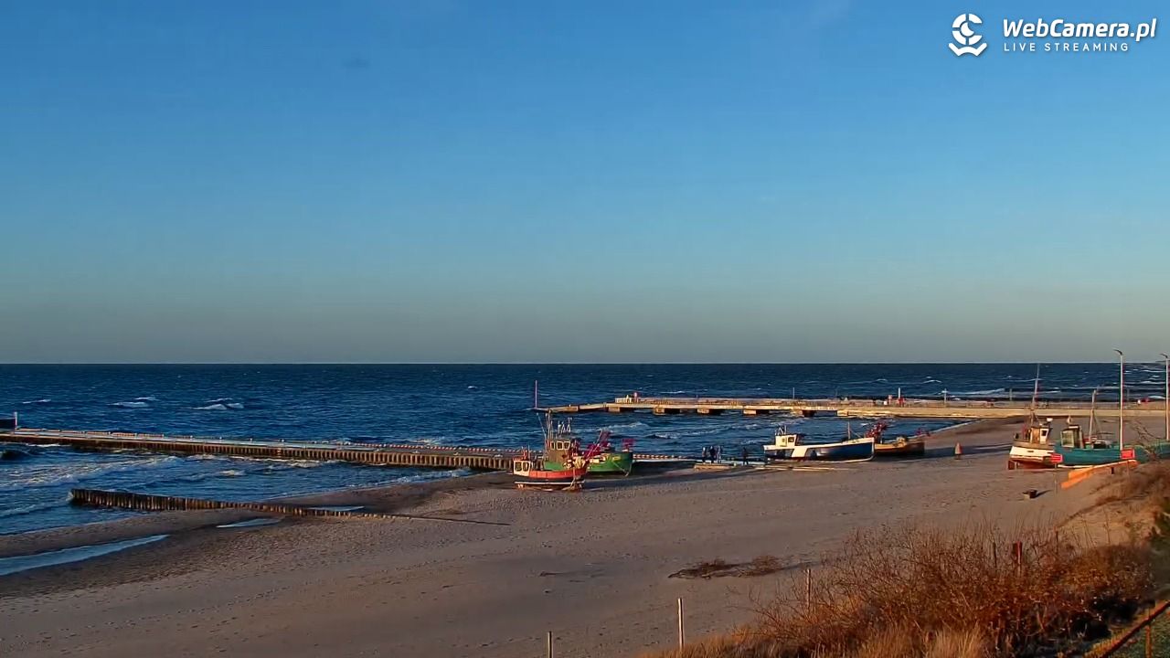 NIECHORZE - widok na plażę i morze - 04 kwiecień 2026, 19:07