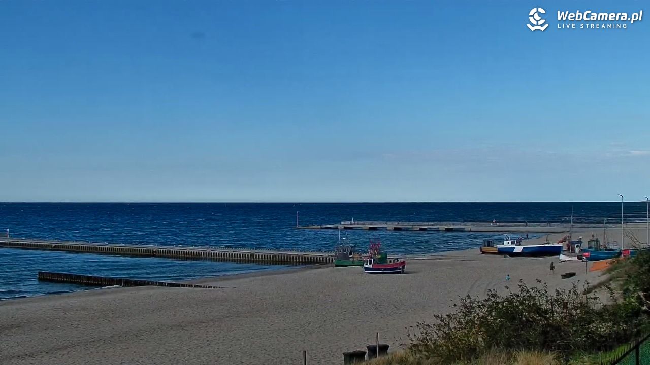 NIECHORZE - widok na plażę i morze - 17 maj 2026, 17:42