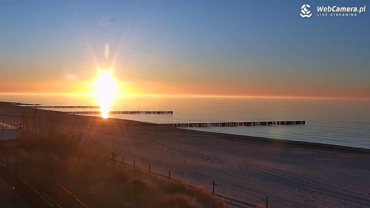 NIECHORZE - widok na plażę i morze - 01 kwiecień 2026, 19:23