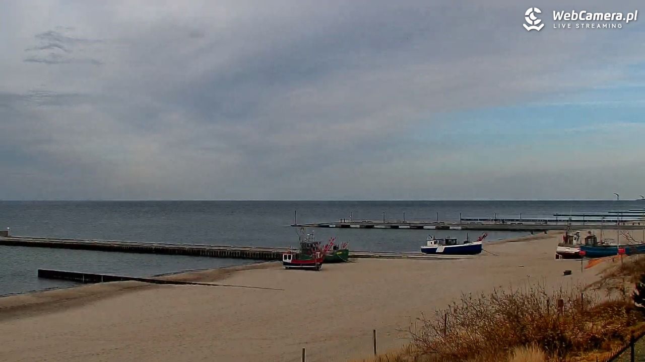 NIECHORZE - widok na plażę i morze - 28 marzec 2026, 15:56
