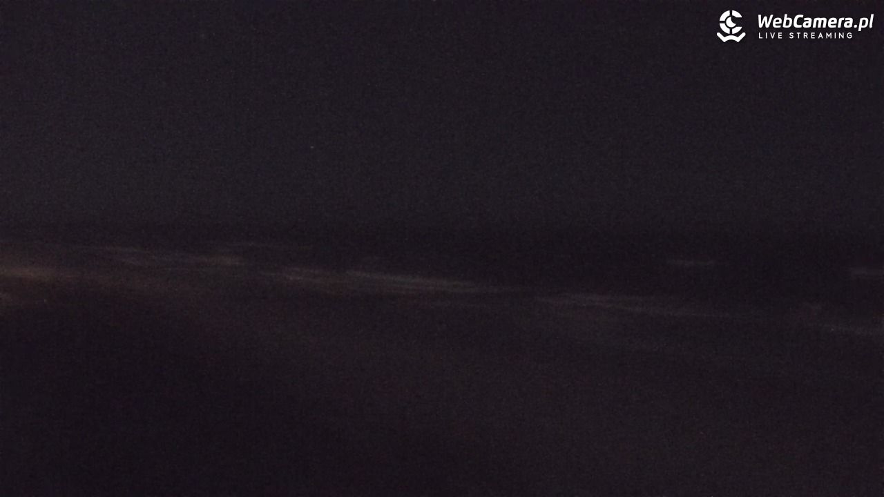 NIECHORZE - widok na plażę i morze - 28 grudzień 2025, 19:45