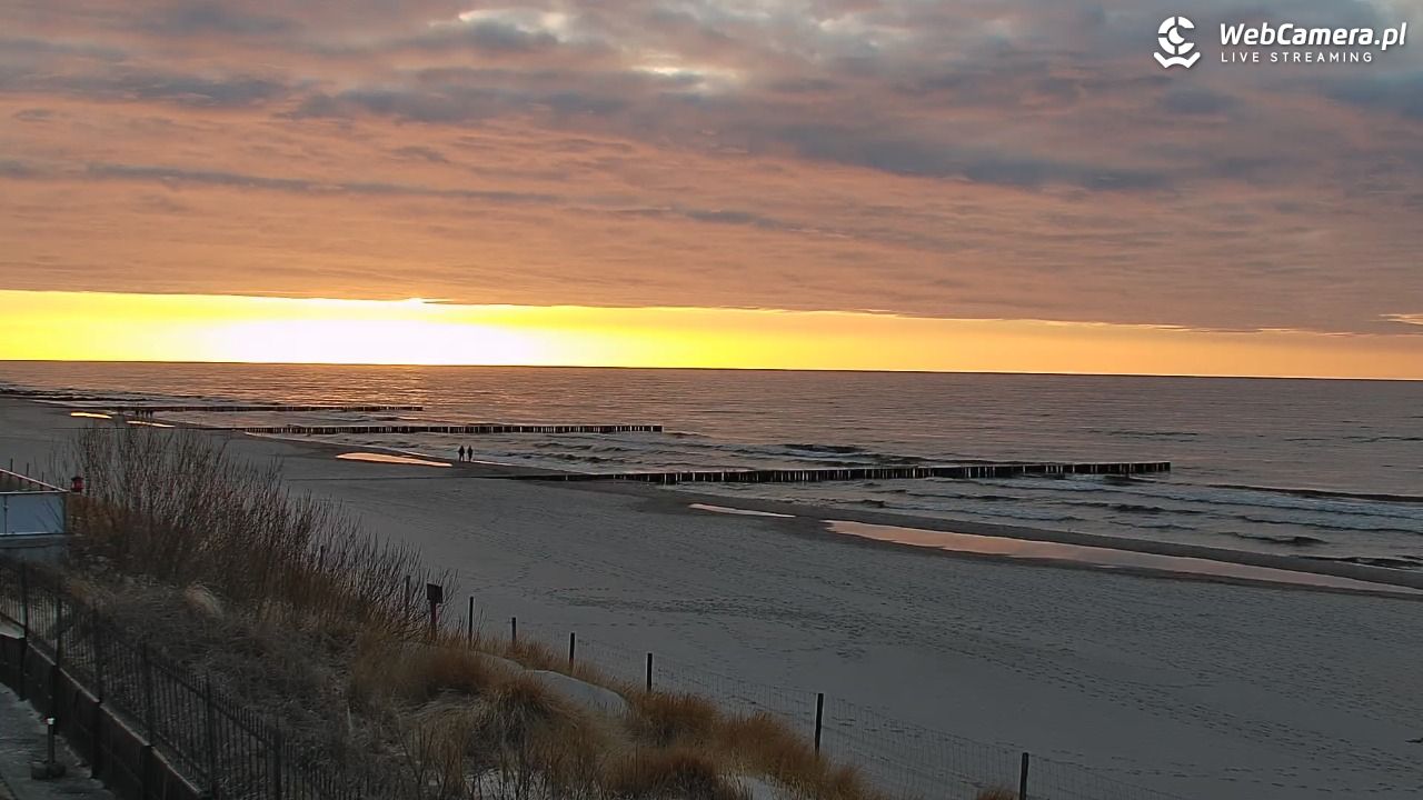 NIECHORZE - widok na plażę i morze - 03 kwiecień 2026, 19:18
