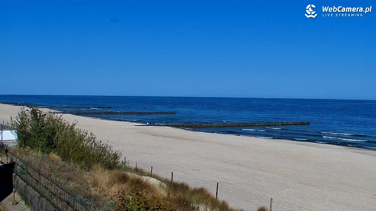 NIECHORZE - widok na plażę i morze - 17 maj 2026, 09:30