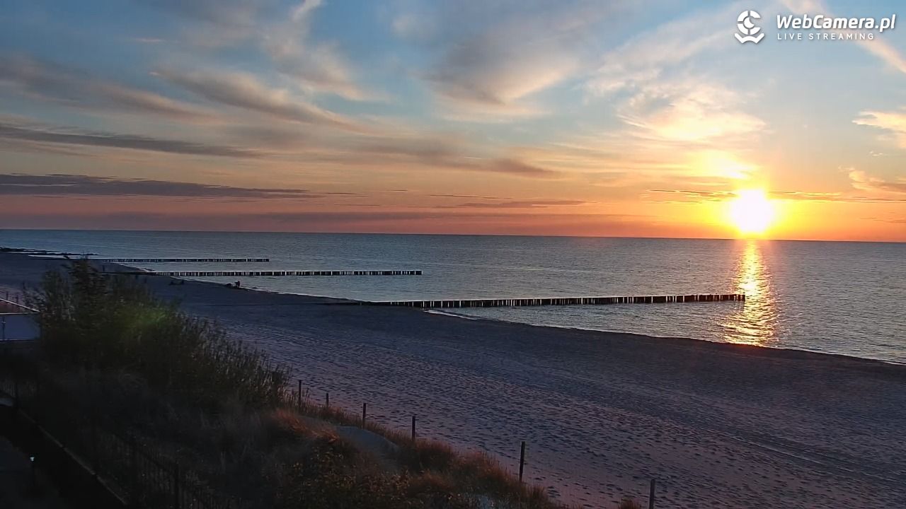 NIECHORZE - widok na plażę i morze - 15 maj 2026, 20:42
