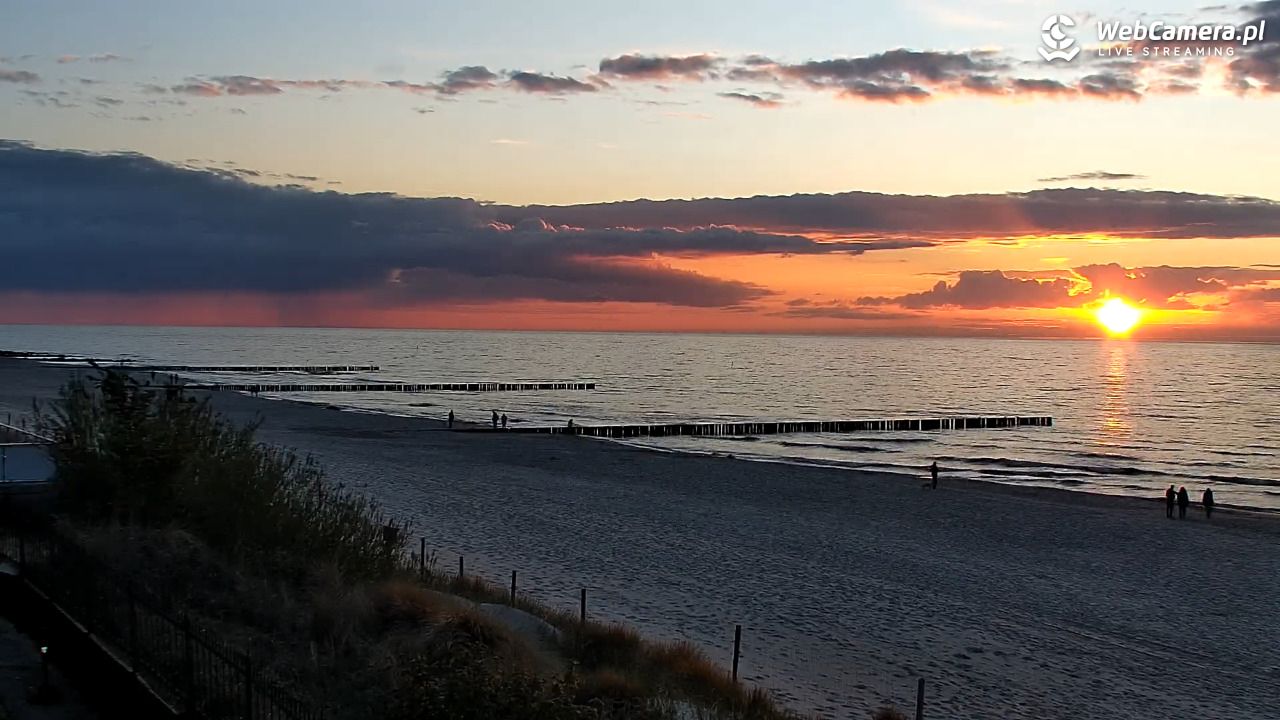 NIECHORZE - widok na plażę i morze - 16 maj 2026, 20:52