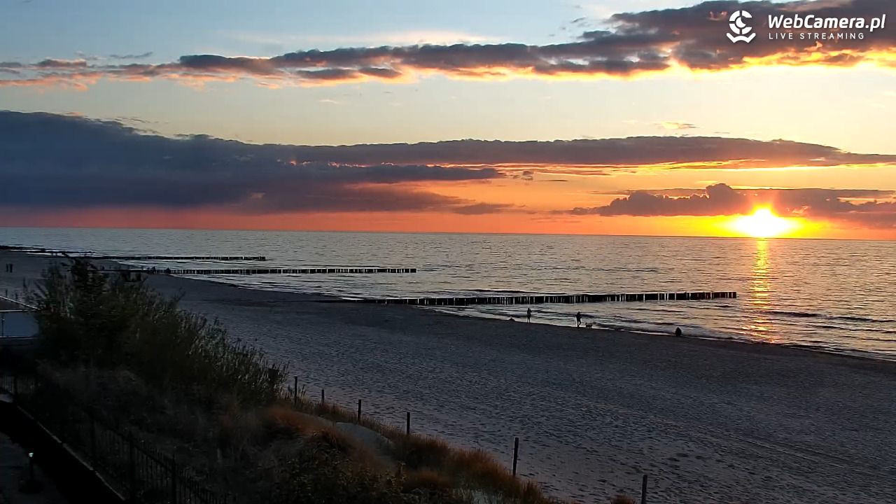 NIECHORZE - widok na plażę i morze - 16 maj 2026, 20:46