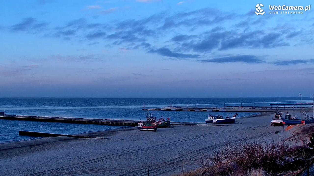 NIECHORZE - widok na plażę i morze - 30 marzec 2026, 19:22