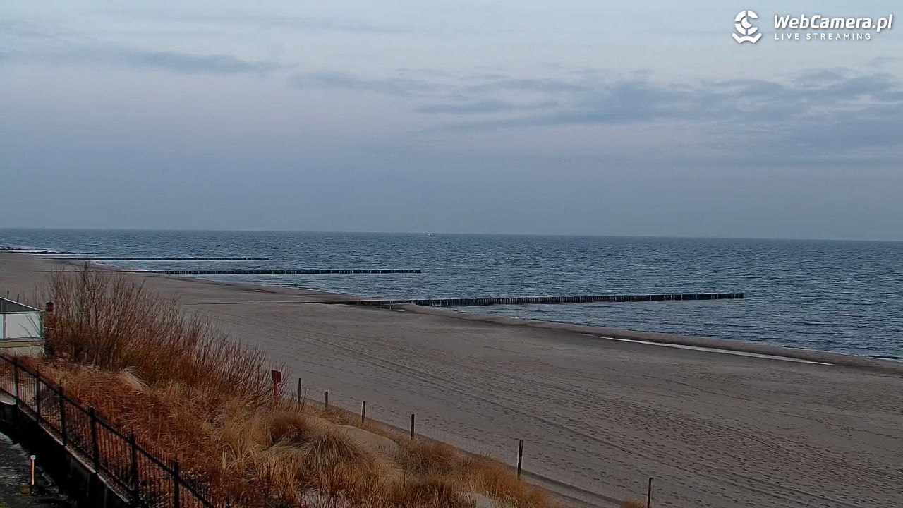NIECHORZE - widok na plażę i morze - 29 marzec 2026, 06:37