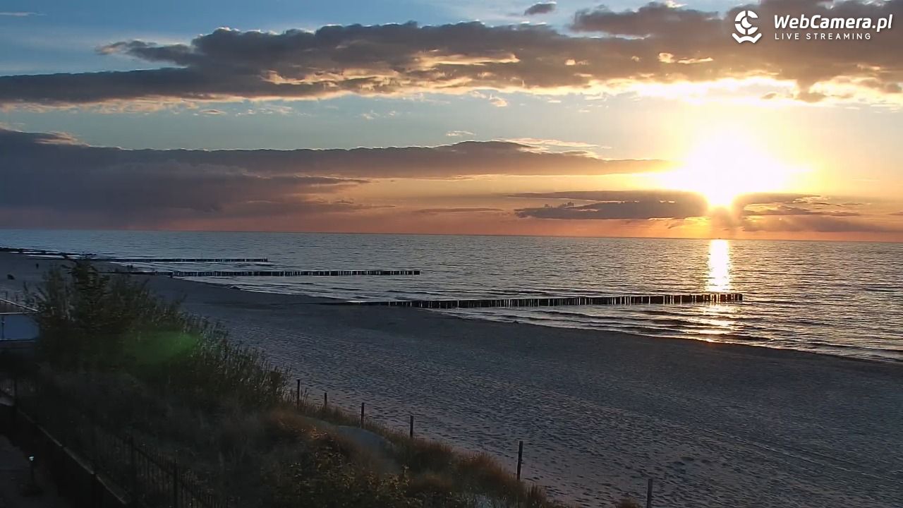 NIECHORZE - widok na plażę i morze - 16 maj 2026, 20:35