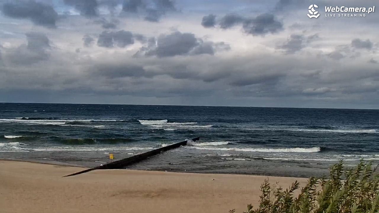NIECHORZE - widok na plażę i morze - 16 wresień 2025, 14:09