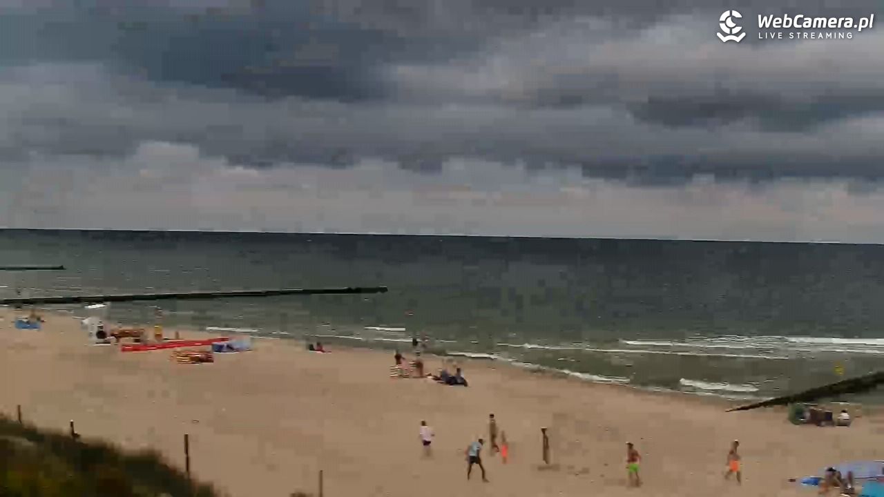 NIECHORZE - widok na plażę i morze - 01 sierpień 2025, 12:43